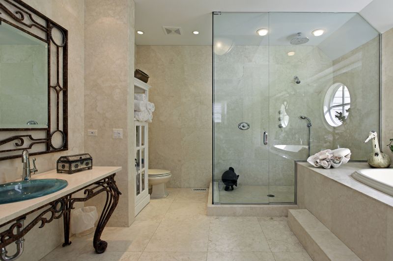 Wide Glass Shower